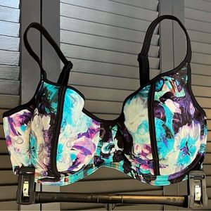 Freya Bikini- bra-sized top & matching bottom- beautiful print
